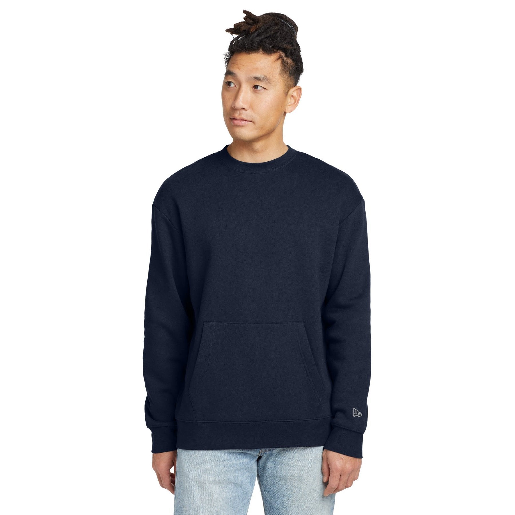 New Era-New Era® Heritage Fleece Pocket Crew NEA527-MedTech-4